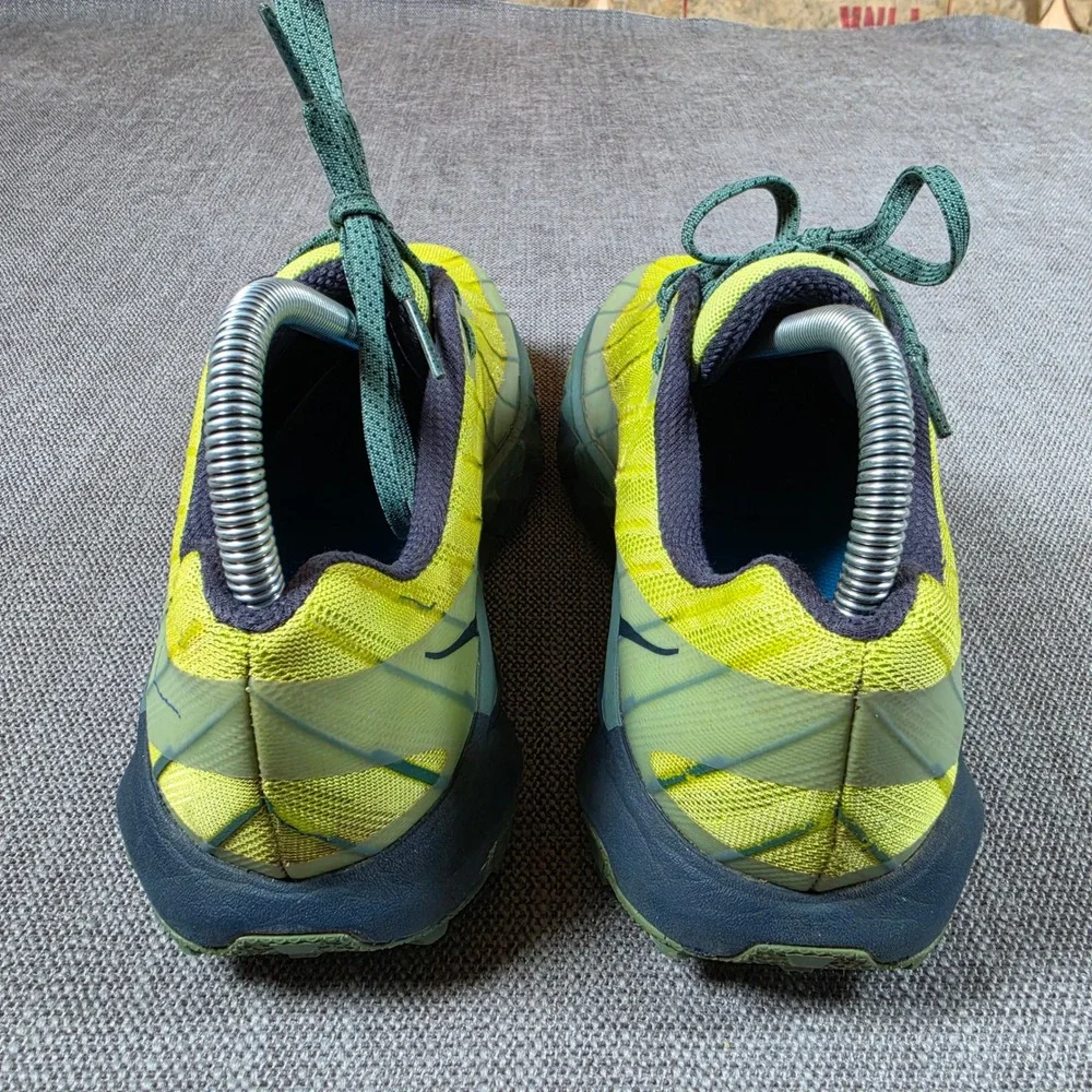 Hoka One One Torrent Running Shoes Mens 8 Yellow Trail Mesh 1097751 SGCGR